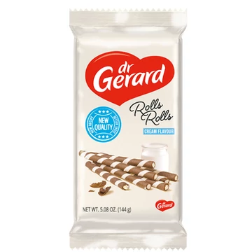 Dr Gerard ROLLS ROLLS Zebra kakaós ostyatekercs tejszínnel 144g
