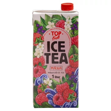 TOP FRUITS - Málna ízű - Ice Tea 1L