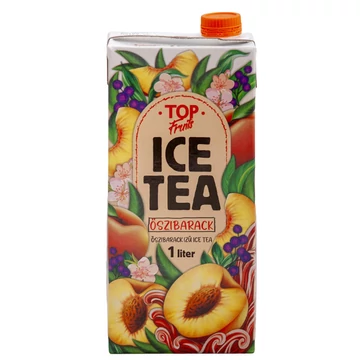 TOP FRUITS - Őszibarack ízű - Ice Tea 1L