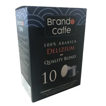 Brando Caffe, Delizium, Arabica Kávé kapszula 10x5g