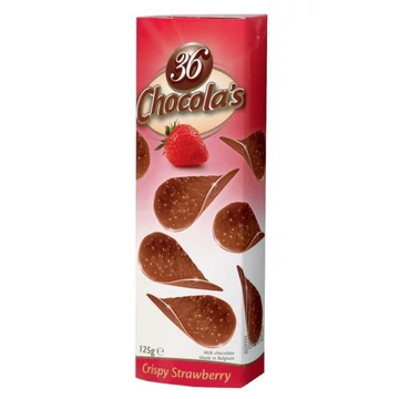HAMLET 36 Chocola's Crispy Eper 125g