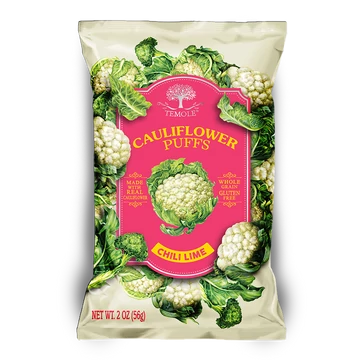 Karfiolos puffancs chili és lime ízű 56g
