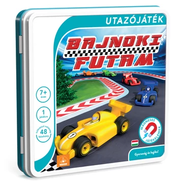 Bajnoki futam mágneses utazójáték