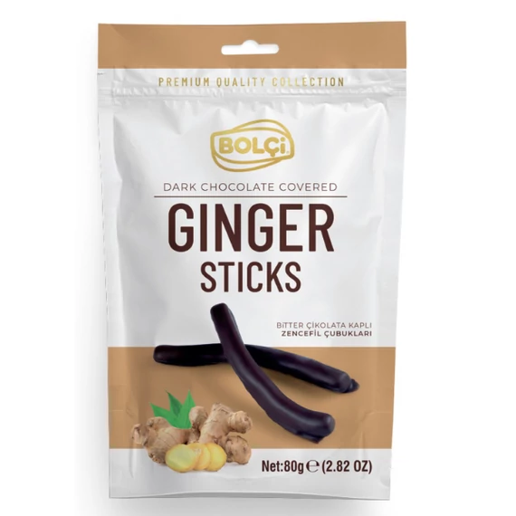 Bolci tasak étcsokoládés gyömbér stick 80g