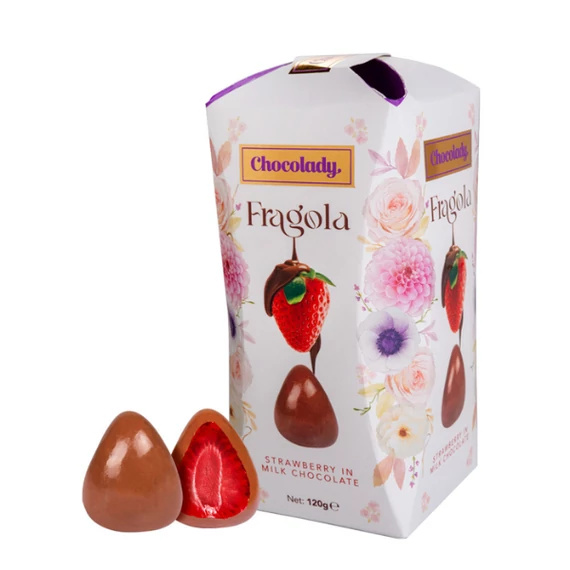 Chocolady Fragola tejcsokládéval 120g
