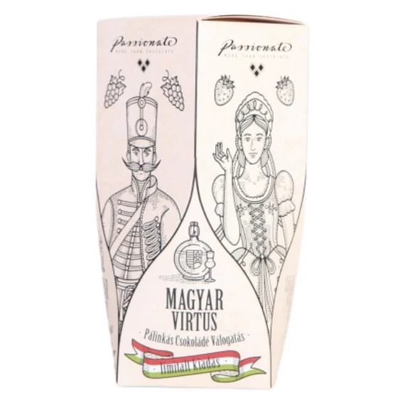 Passionate pálinkás válogatás Magyar virtus Irsai, Bodza,Szamóca 180g