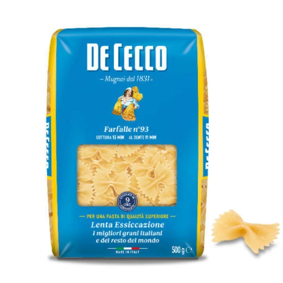 De Cecco Farfalle N93 Tészta 500g