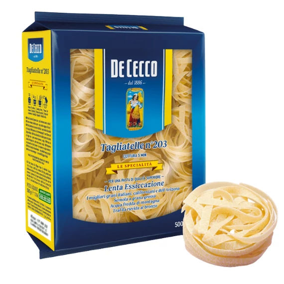De Cecco Tagliatelle N203 Tészta 500g