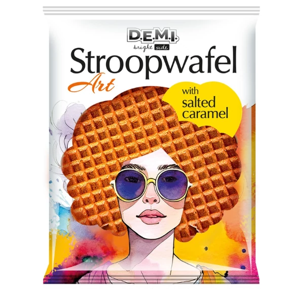 DEMI Art - Holland szirupos ostya Sós-karamellás 33g
