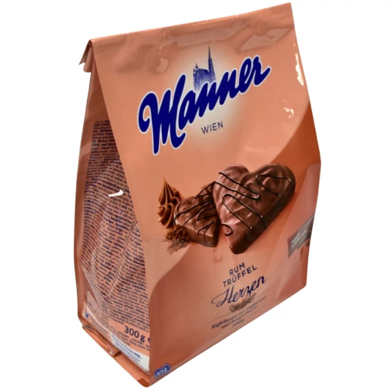MANNER HERZEN TRÜFFELKRÉM - Ostyaszívek 300G
