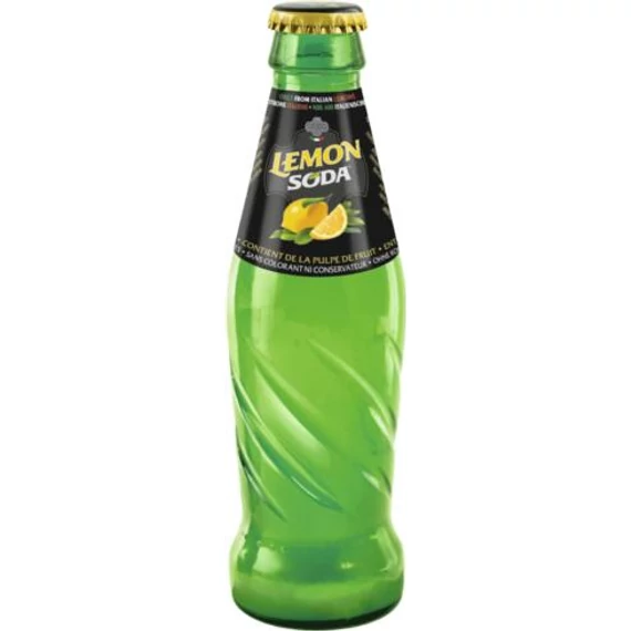 LemonSODA 200 ml (0,2 L) üveges Szénsavas Citromos HORECA Üdítőital