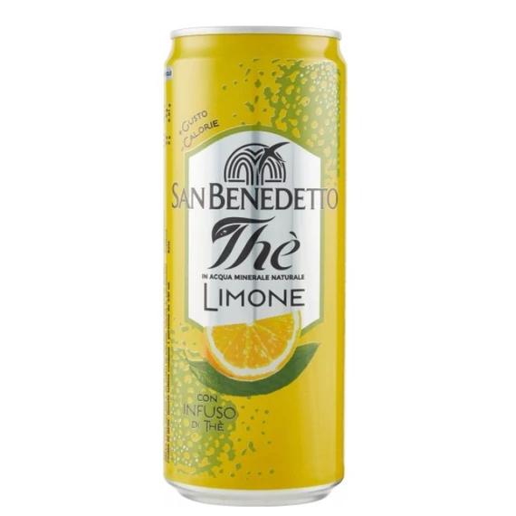 San Benedetto Ice Tea Citrom 330ml DOBOZOS Szénsavmentes Üdítőital