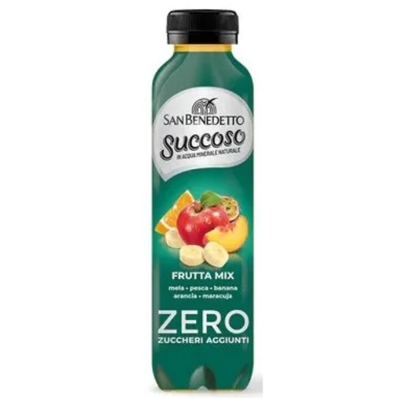 San Benedetto Succoso ZERO cukormentes vegyes gyümölcsös szénsavmentes üdítő 400ml 