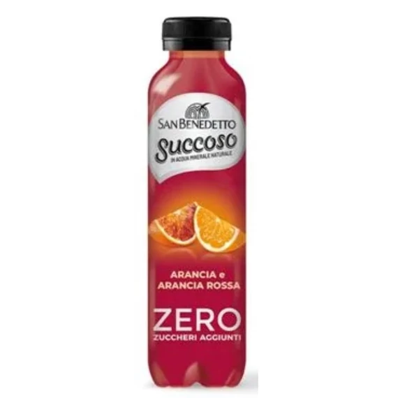 San Benedetto Succoso ZERO cukormentes vérnarancsos szénsavmentes üdítőital 400ml 