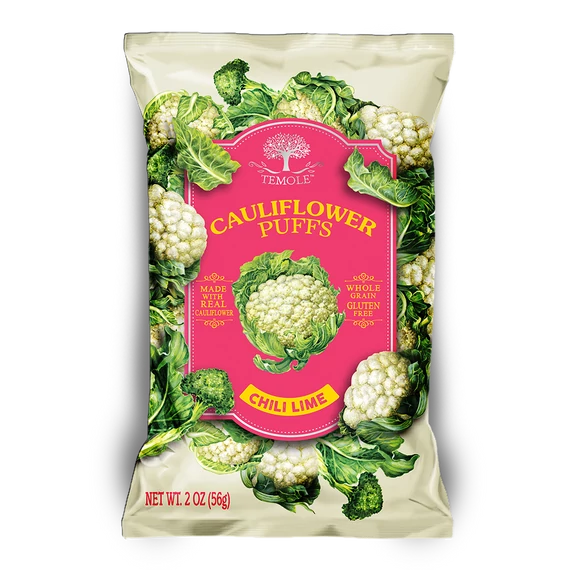 Karfiolos puffancs chili és lime ízű 56g