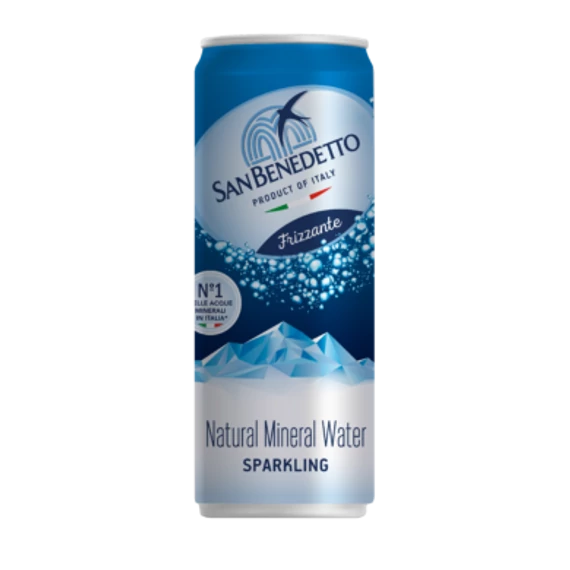 San Benedetto szénsavas dobozos fizzante ásványvíz 330ml 