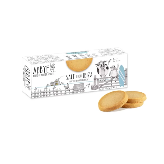 Abbye ibizai sós vajas keksz 140g