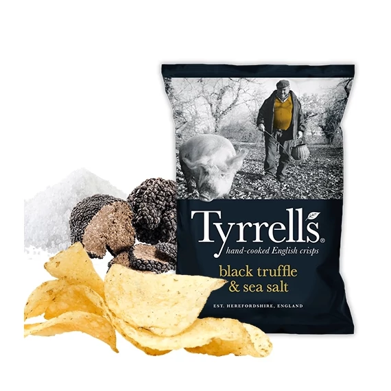 Tyrrel's chips szarvasgombás 130 g