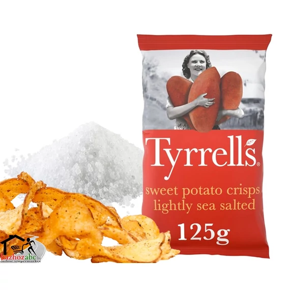 Tyrrel's chips Édesburgonya 125 g