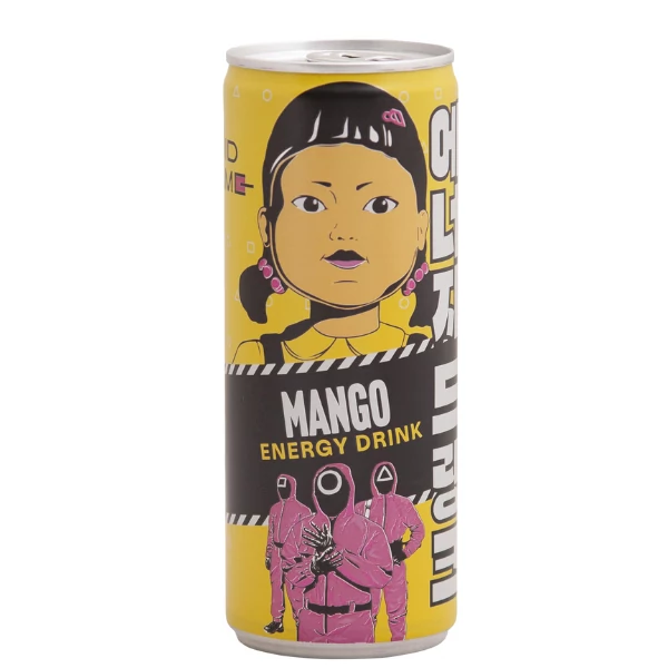 SQUID GAME Energiaital Mango 250ml 