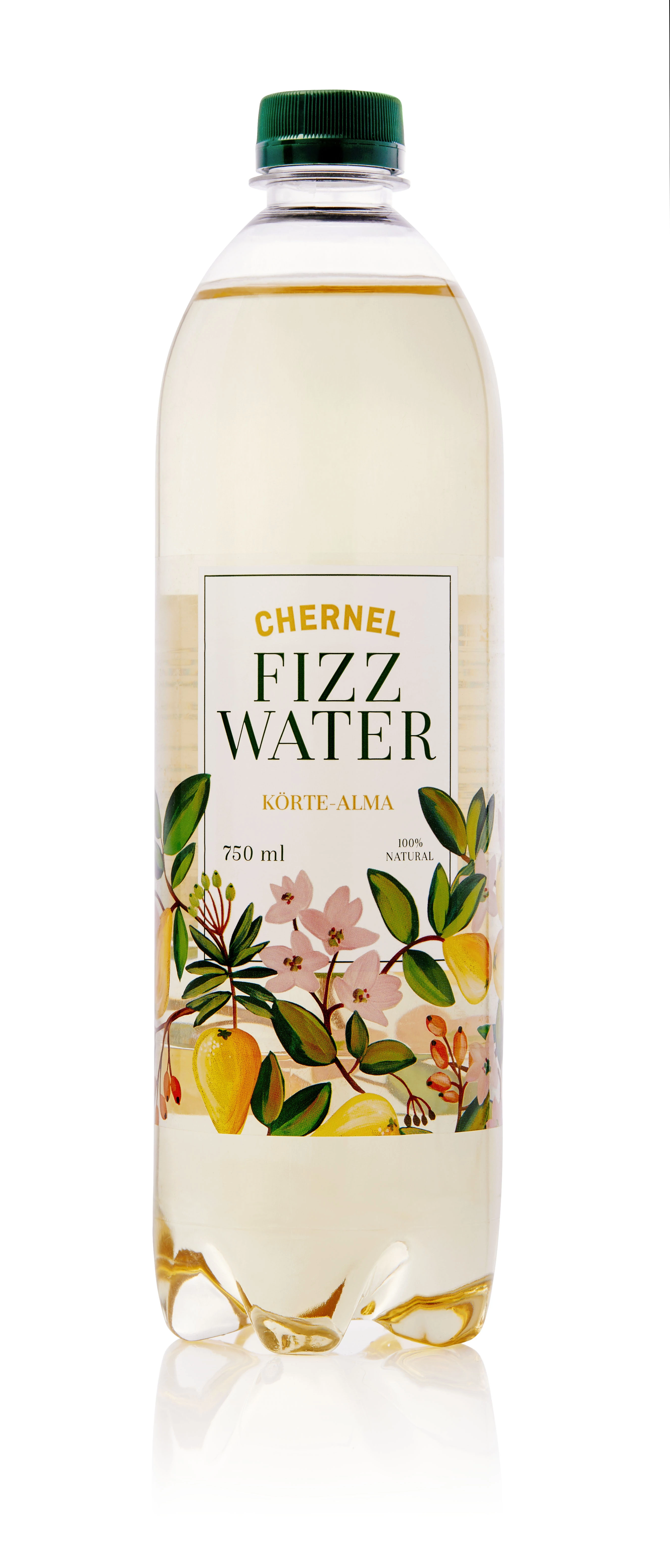 FIZZ WATER körte-alma 750 ml
