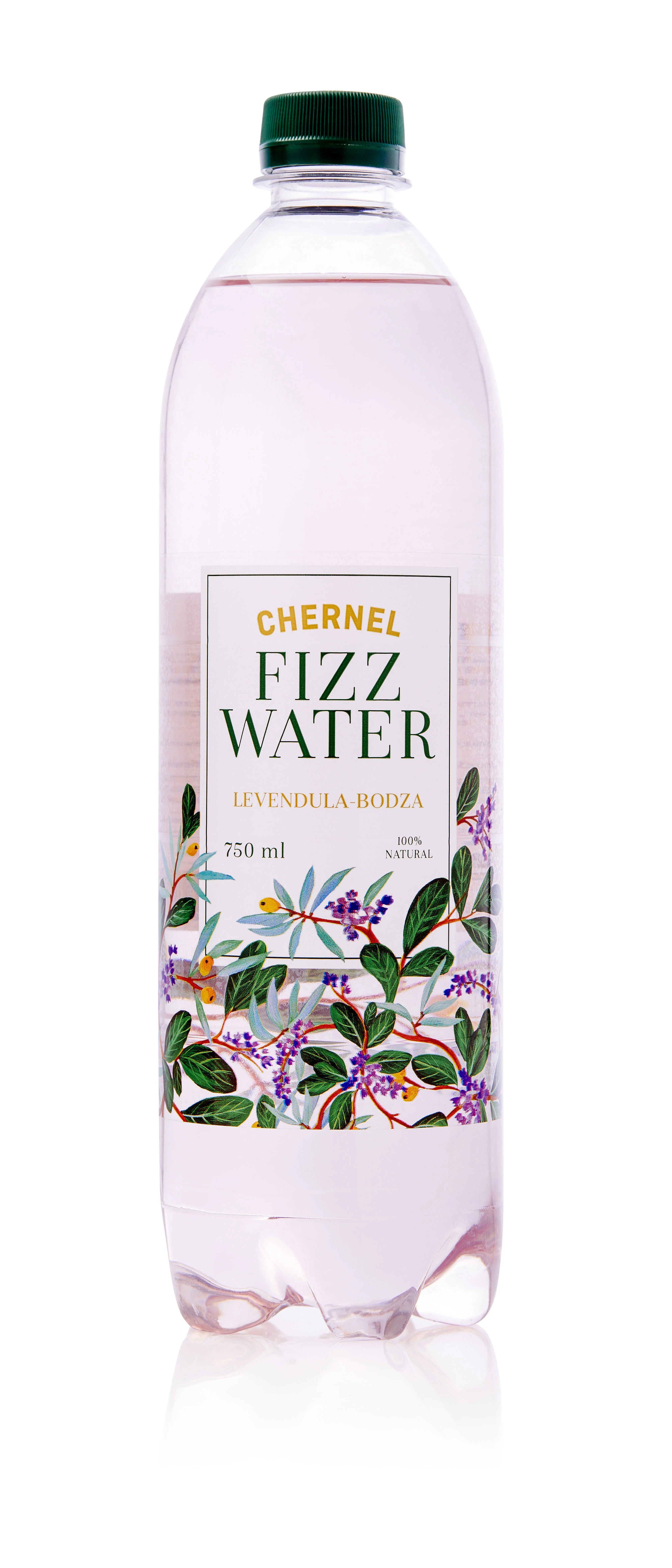 FIZZ WATER levendula-bodza 750 ml