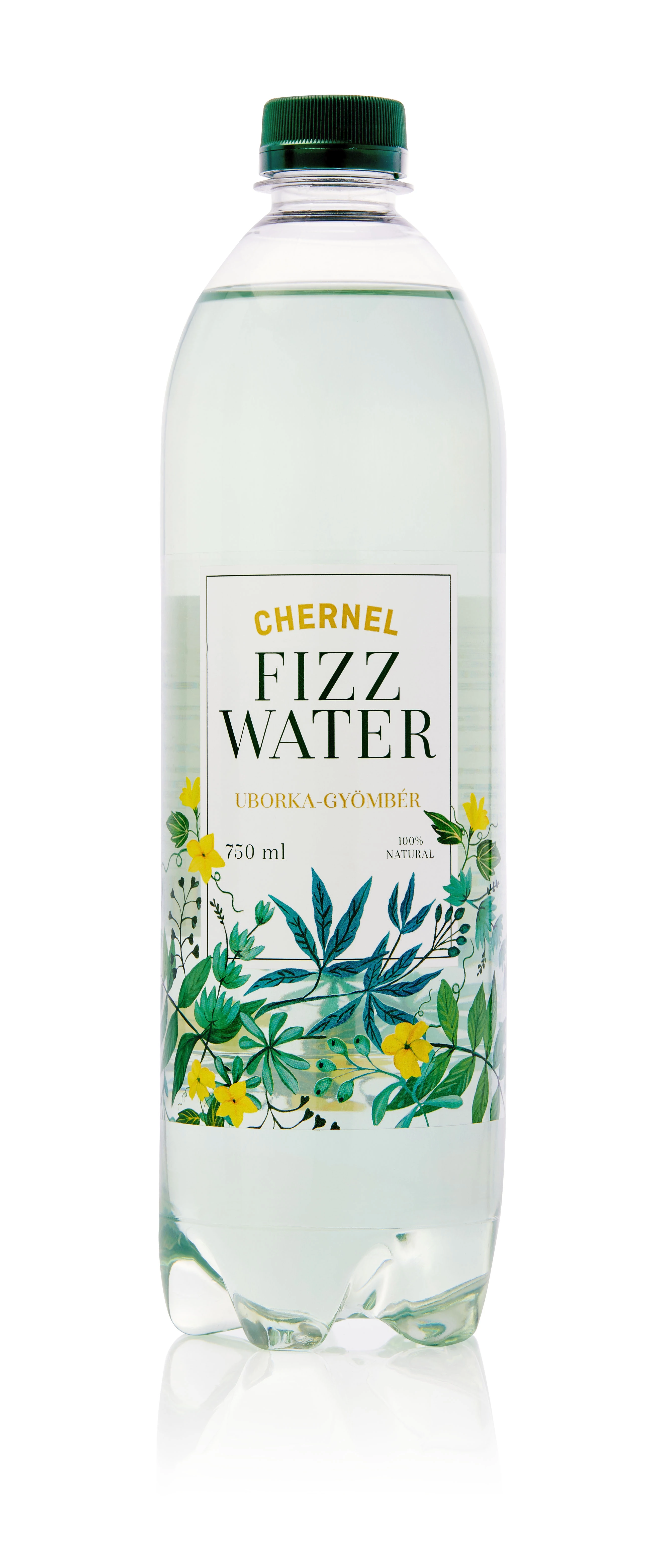 FIZZ WATER uborka-gyömbér 750 ml