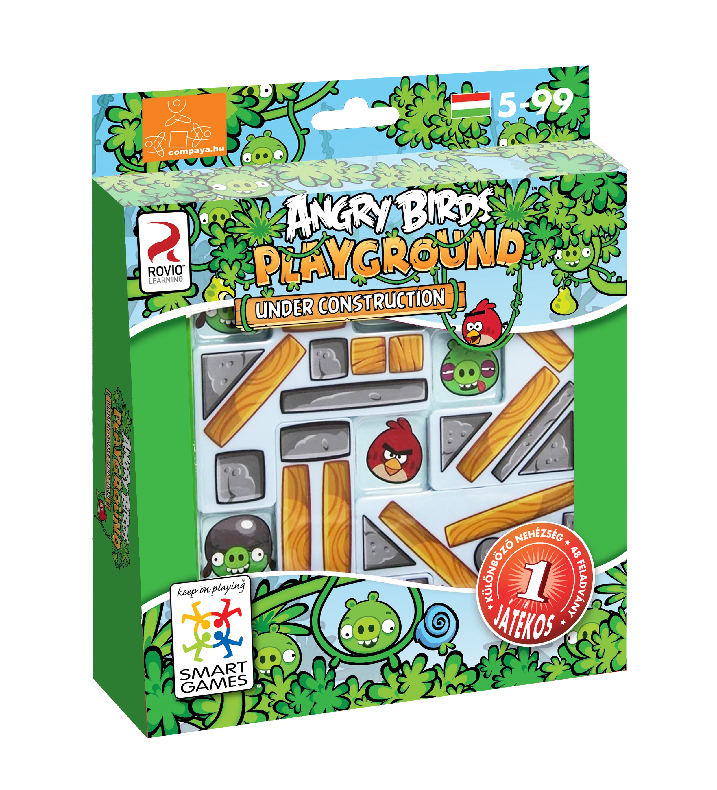 Angry birds under construction