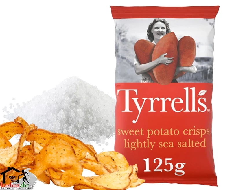 Tyrrel's chips Édesburgonya 125 g