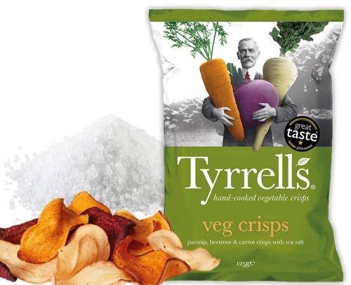 Tyrrel's chips vegyes zöldségchips 40 g